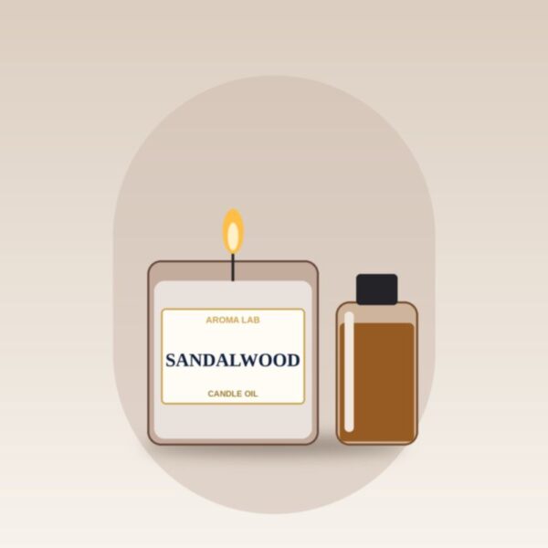 Sandalwood Candle Oil