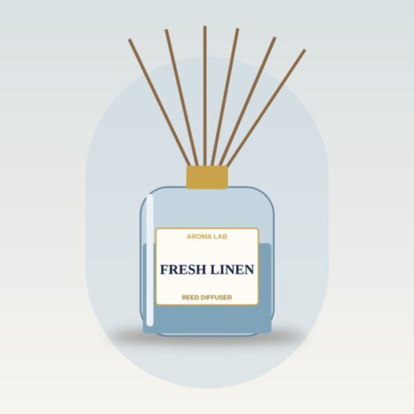 Fresh Linen Reed Diffuser