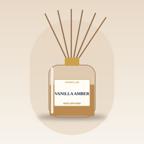 Vanilla Amber Reed Diffuser
