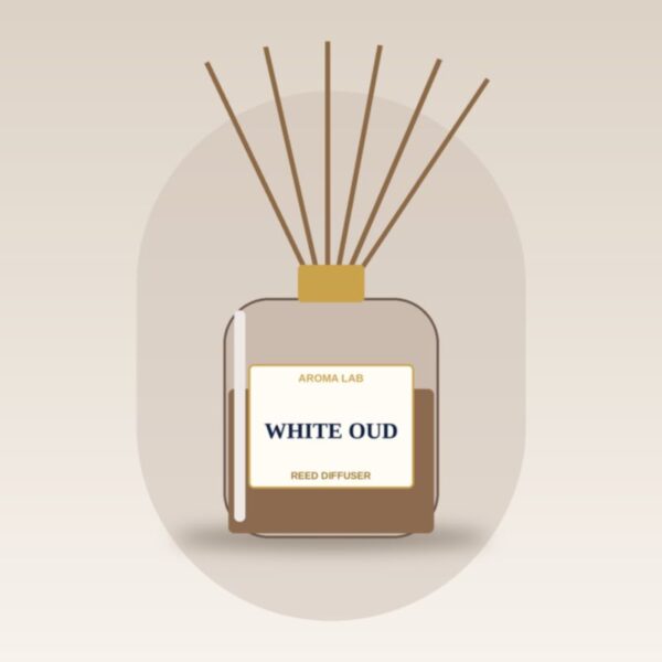 White Oud Reed Diffuser